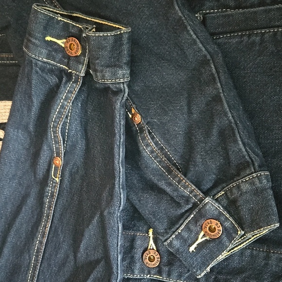 ECKO Unlimited Denim Foundry Chainstitch Denim Jacket Size XL - Picture 7 of 10